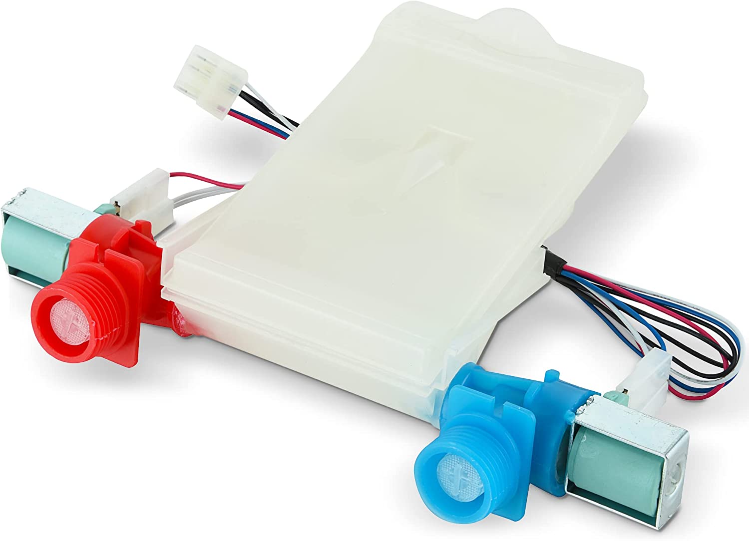 Whole Parts W10869800 Washer Water Inlet Valve - Replacement and Compatible with Some Whirlpool, Inglis and Maytag General Electric Washers - Non-OEM Appliance Parts & Accessories - 2 Yr Warranty