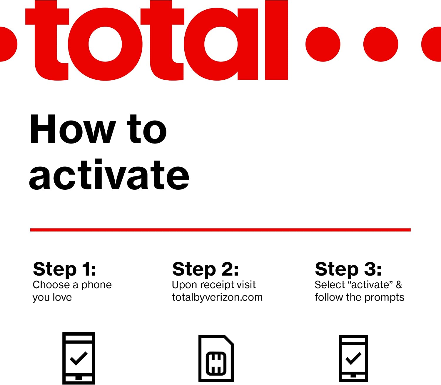 Total by Verizon Motorola Moto g Power, 64GB, Black - Prepaid Smartphone (Locked)