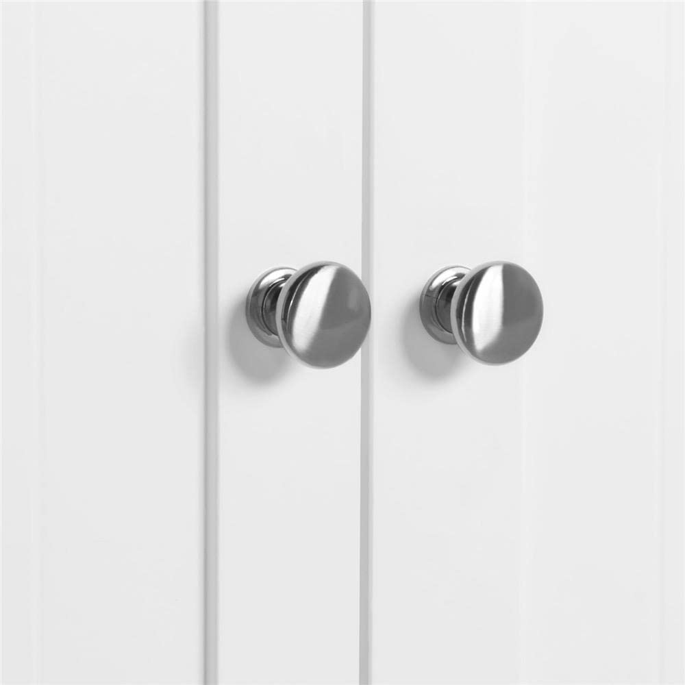 Yaheetech Free Standing Bathroom Cabinet with 1 Drawer 2 Doors and Adjustable Shelf, Wooden Entryway Storage Cabinet, 11.8D x 23.6W x 31.5H in, White