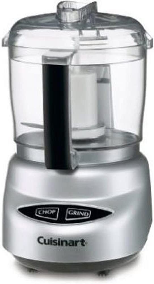 Cuisinart DLC-2ABC Mini-Prep Plus 24-Ounce Food-Processors, 3 Cup, Brushed Chrome and Nickel