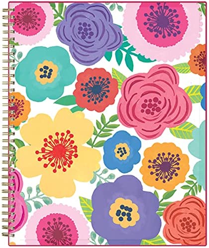 Blue Sky 2021-2022 Academic Year Weekly & Monthly Planner, 8.5" x 11", Flexible Cover, Wirebound, Mahalo (100149-A22)