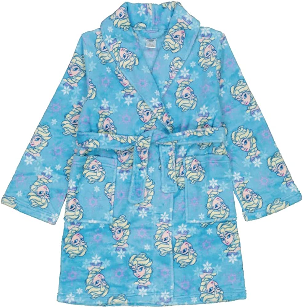 Disney Girls' Frozen | Princess | Minnie Mouse Bathrobe