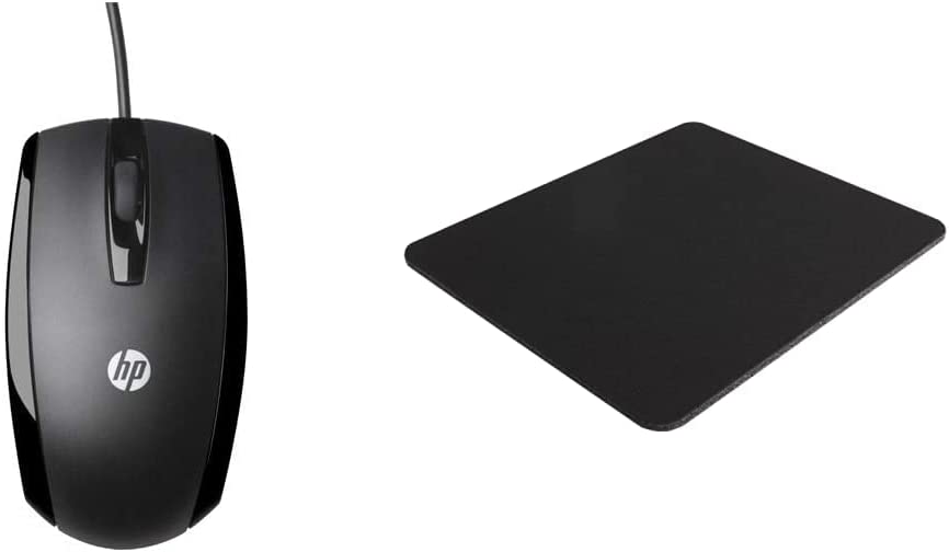 HP X500 - Wired USB Mouse for Windows PC Desktop, Laptop, Notebook, Mac, computerand Chromebook, for Righty or Lefty Use (E5E76AA#ABA)