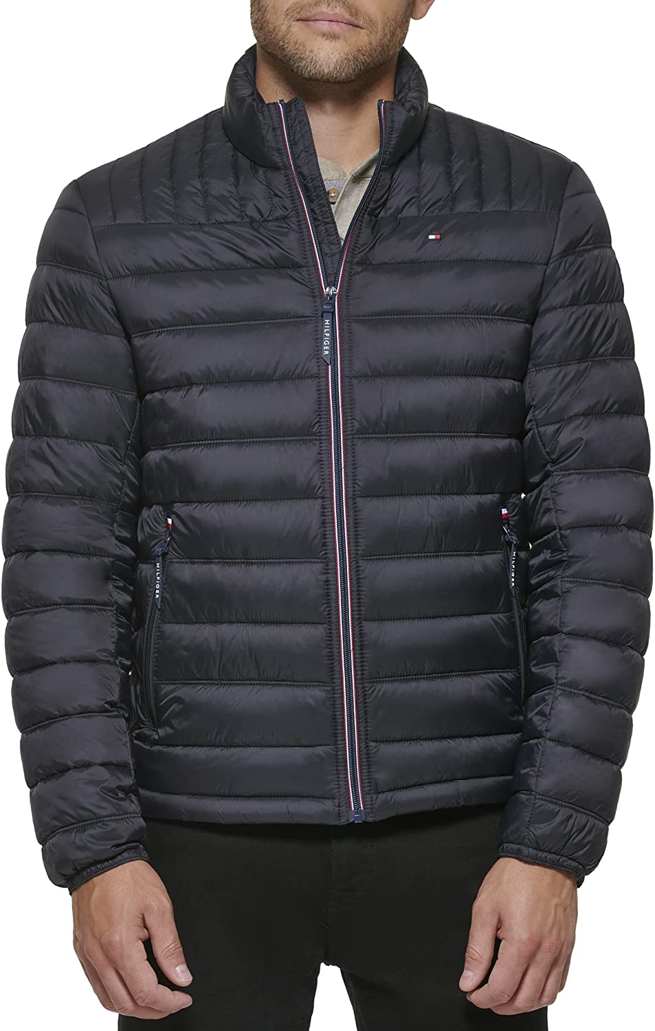 Tommy Hilfiger Men's Ultra Loft Lightweight Packable Puffer Jacket (Standard and Big & Tall)