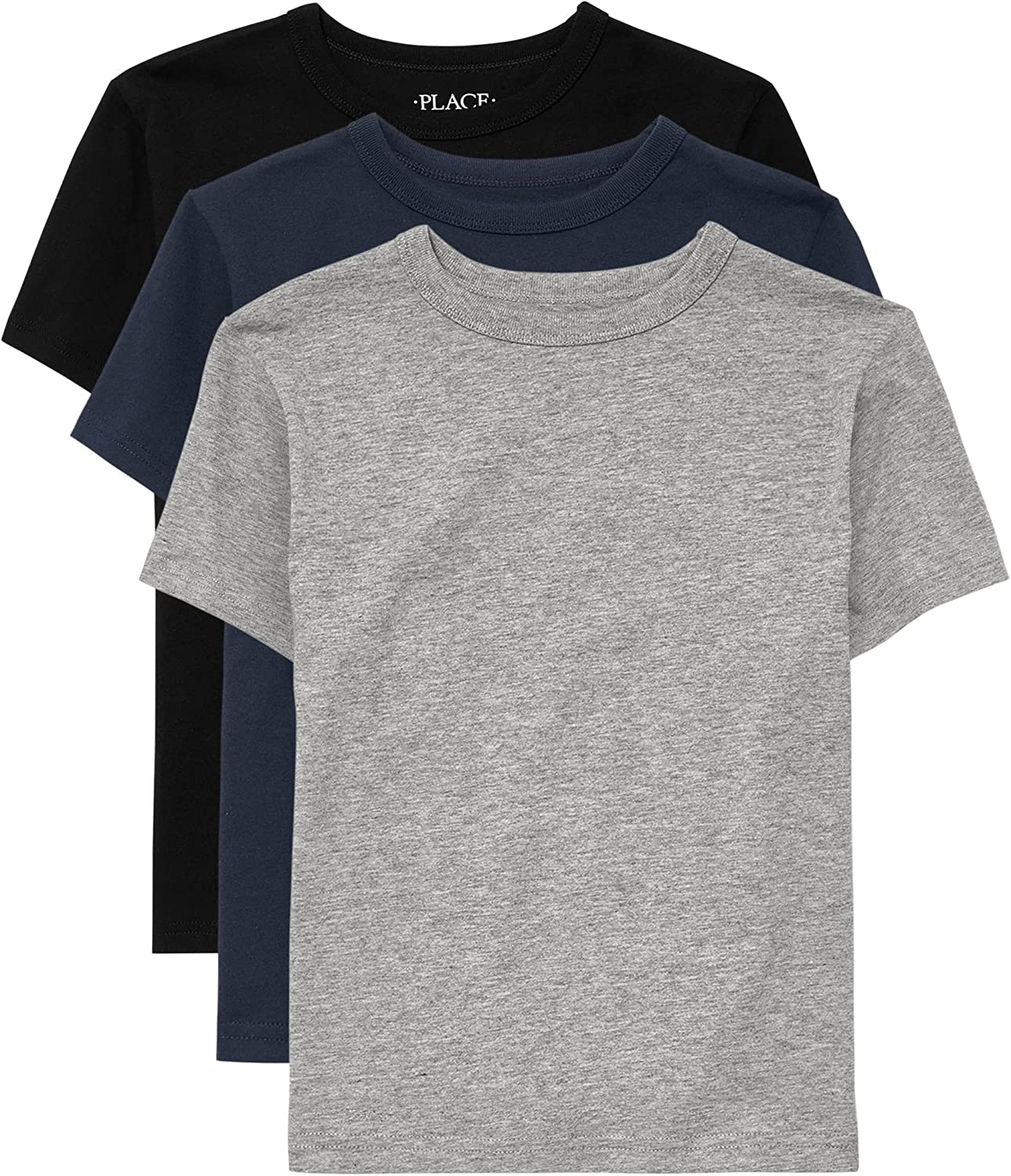 The Children's Place Boys' Short Sleeve Basic Layering T-Shirt
