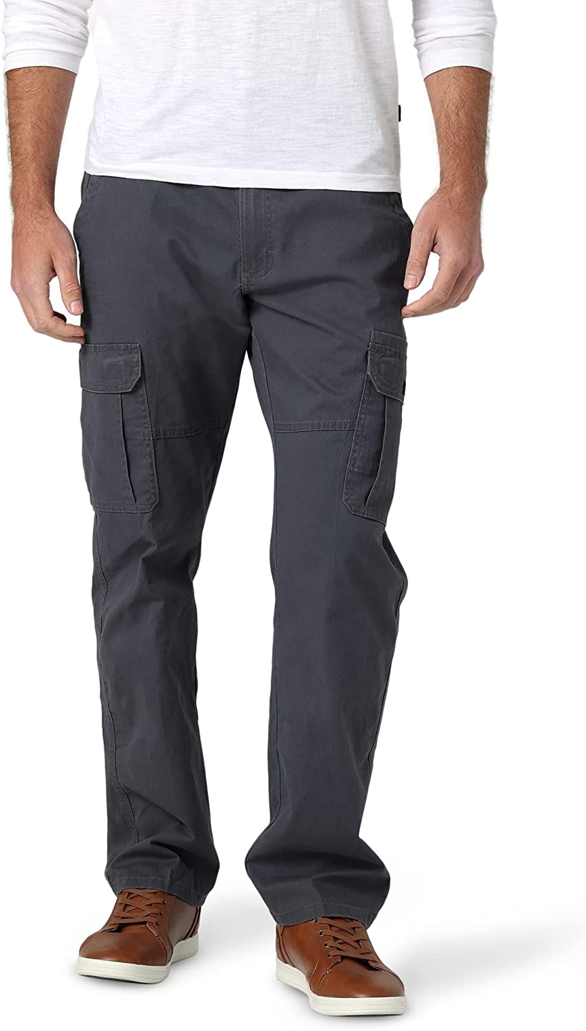 Wrangler Authentics Men's Relaxed Fit Stretch Cargo Pant