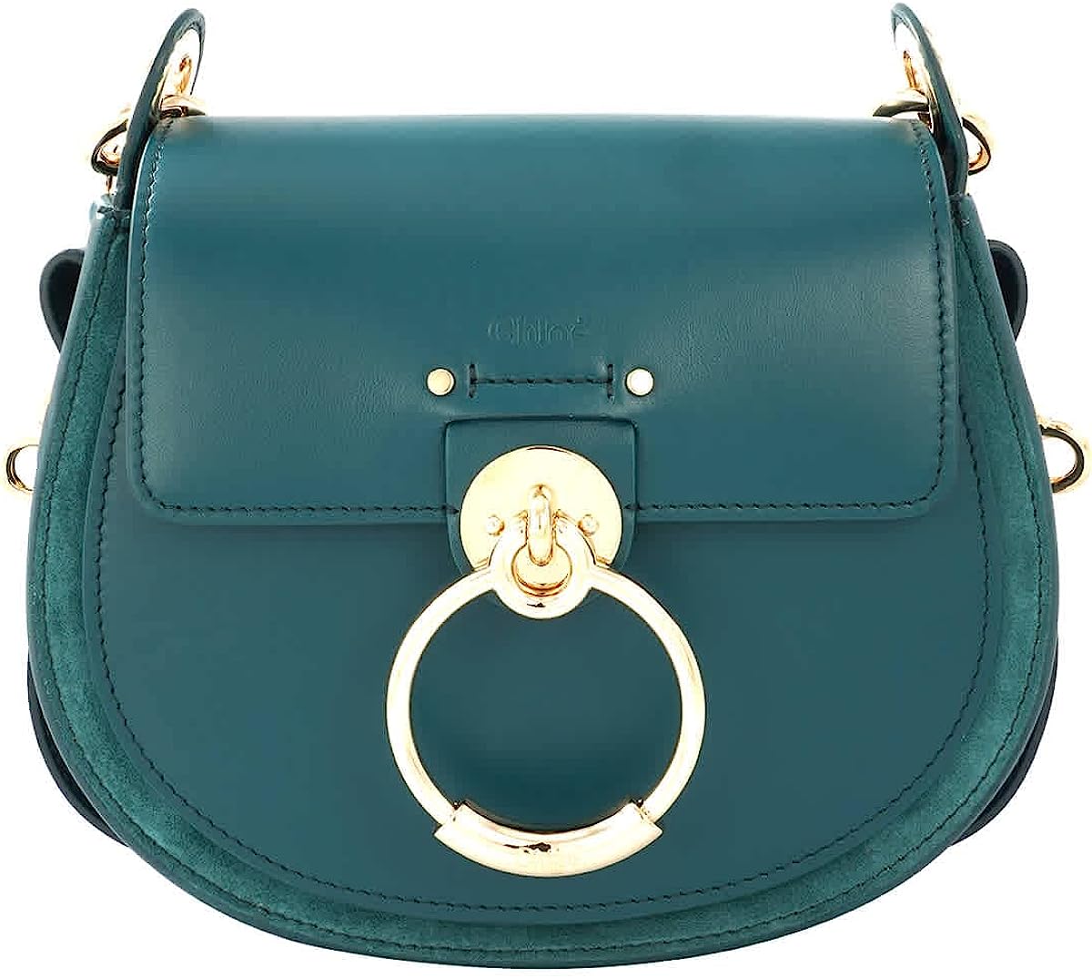 Chloe Small Tess Bag in Green