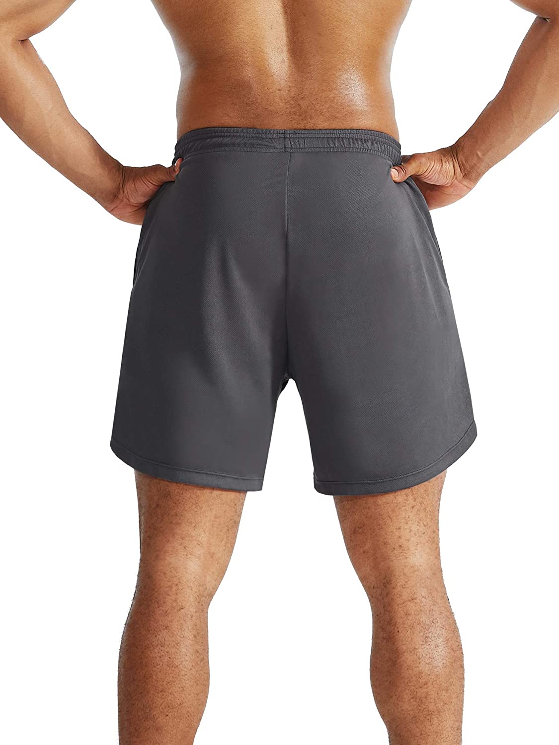 NELEUS Men's 2 in 1 Running Shorts with Liner,Dry Fit Workout Shorts with Pockets