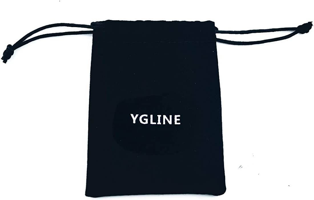 YGLINE Boho Handmade Wrap Leather Tube Crystal Stone Bracelet for Women