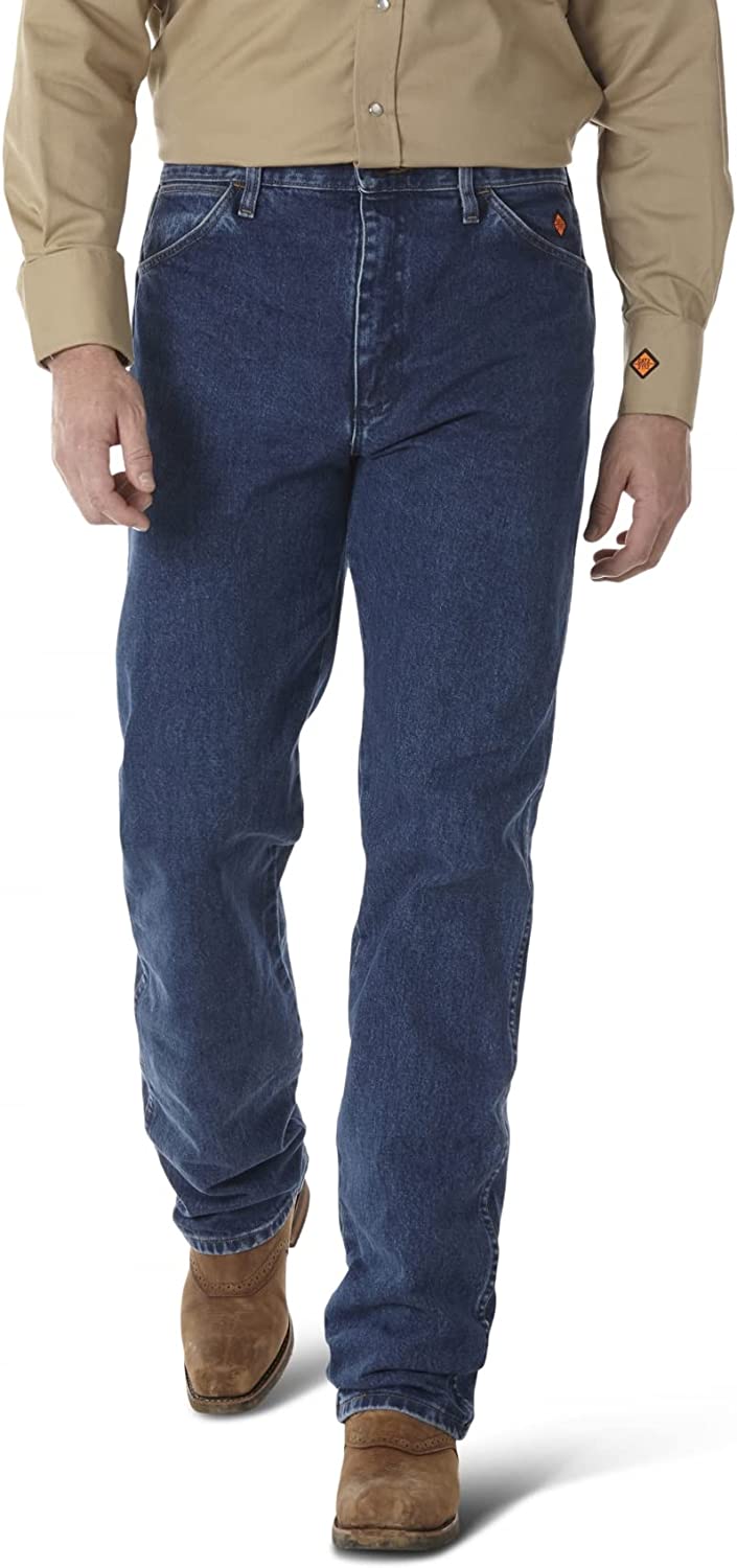 Wrangler Men's FR Flame Resistant Original Fit Jean