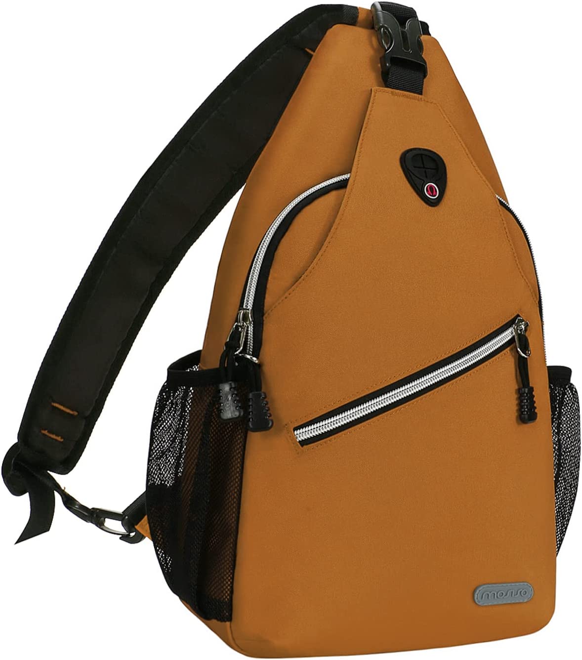 MOSISO Sling Backpack， Multipurpose Crossbody Shoulder Bag Travel Hiking Daypack