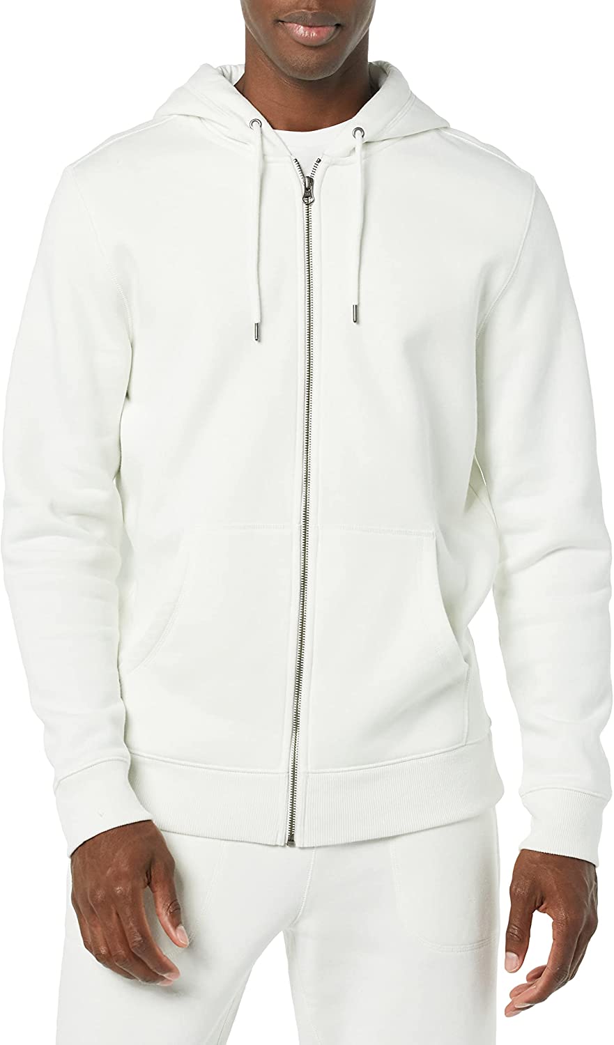 Goodthreads Men's Full-Zip Washed Fleece Hoodie