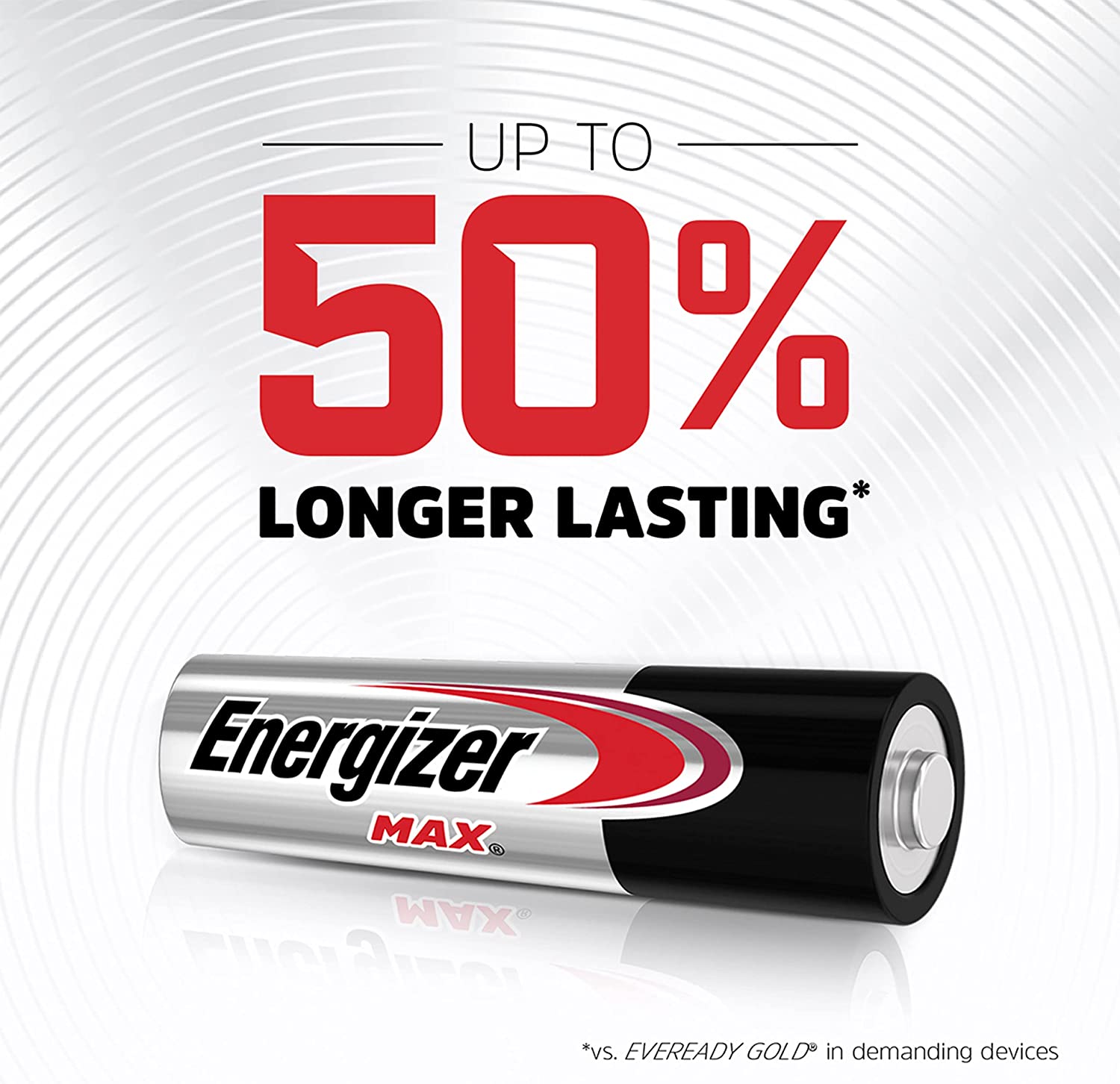Energizer AA Batteries， Max Double A Battery Alkaline， 24 Count