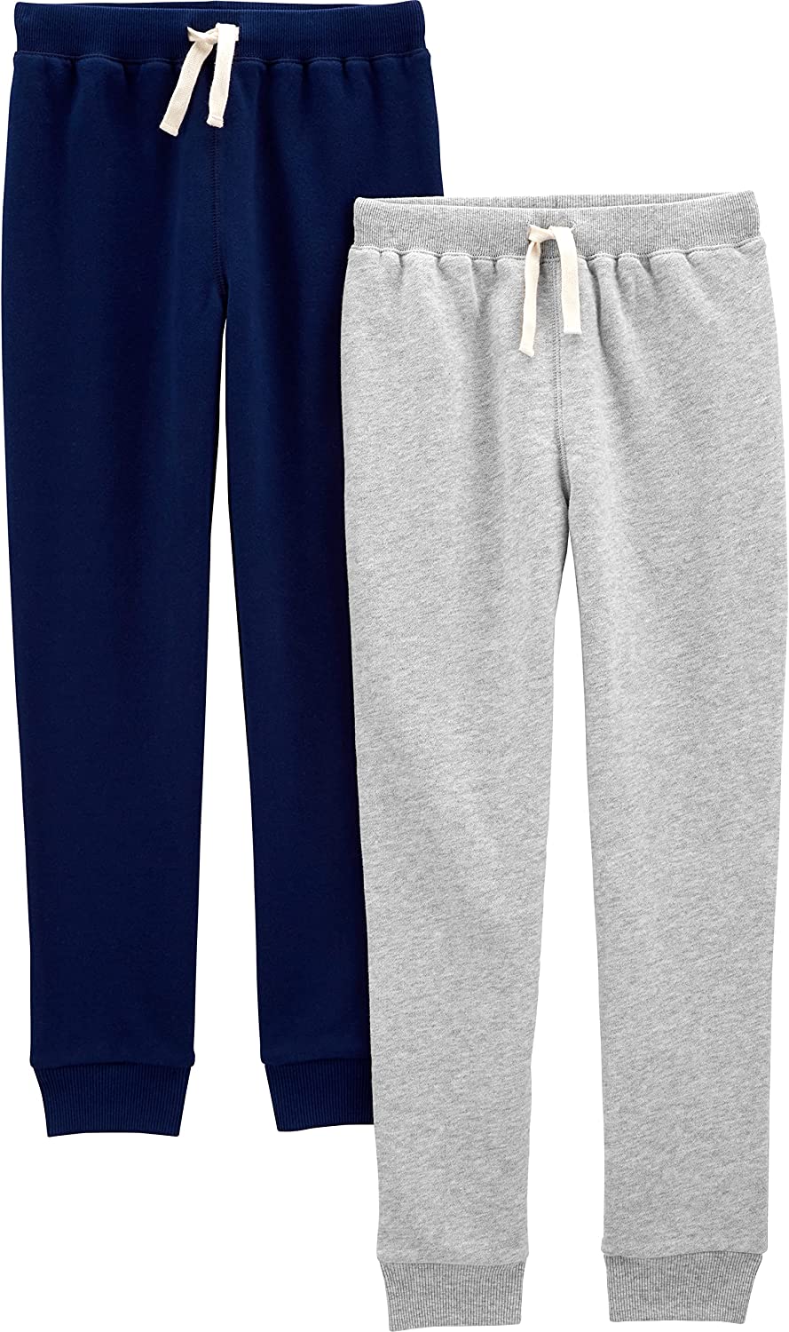 Simple Joys by Carter's Toddlers and Baby Boys' Pull-On Fleece Pants, Pack of 2