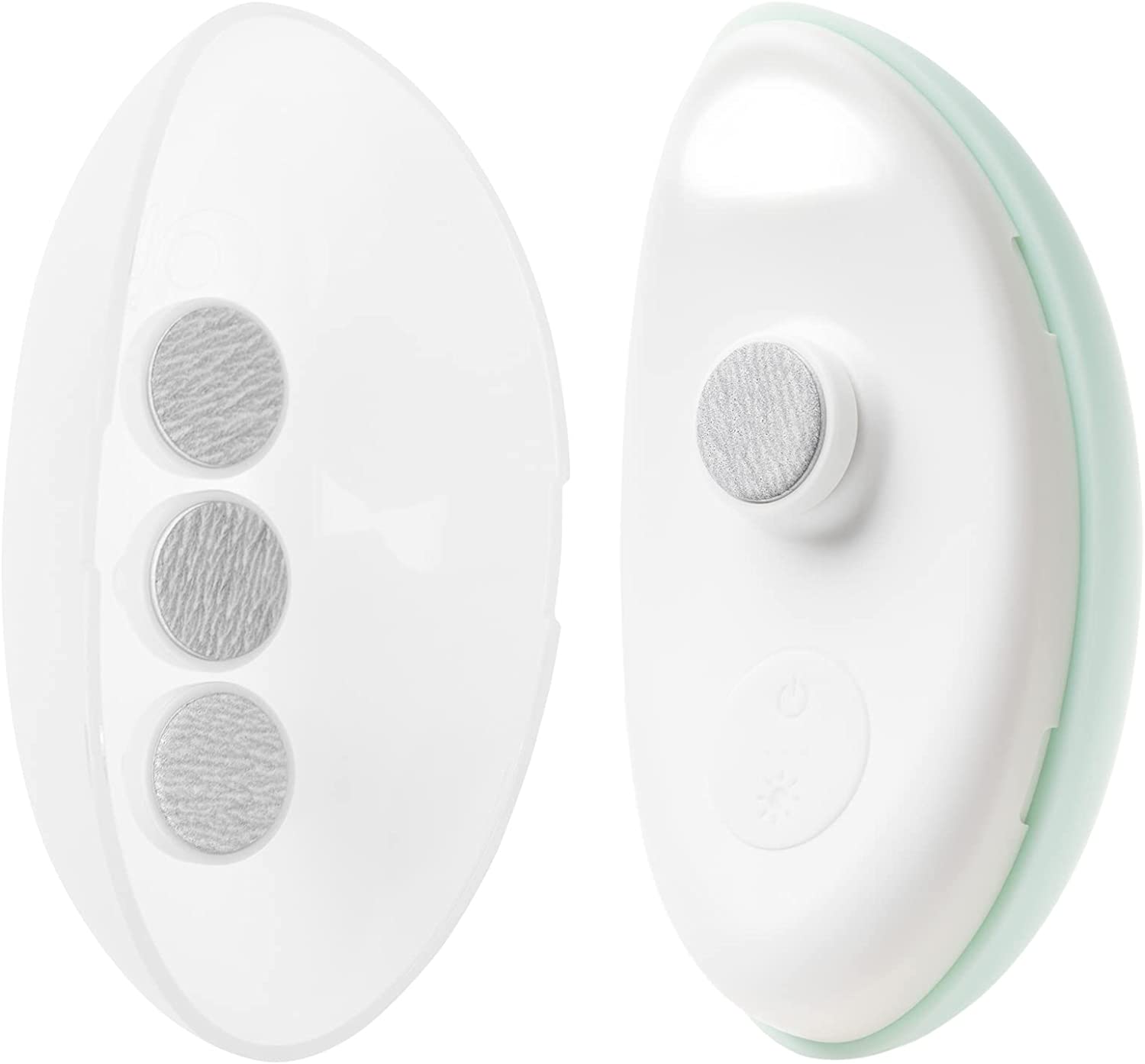 Olababy Rechargeable Electric Baby Nail Trimmer | Newborn Nail Clipper | Electronic File for Babies | Infant/Toddler Nail Grooming Kit | Portable Manicure Essentials | LED Light Fingernail Cutter Set